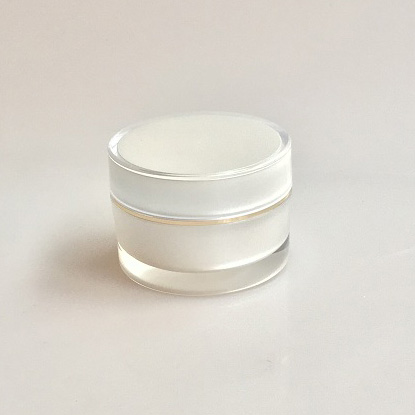 Wholesale price frosted round cosmetic jar packaging