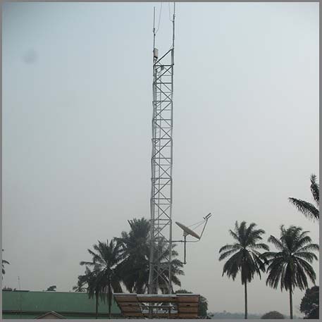 18m low cost RDS tower in Congo DRC