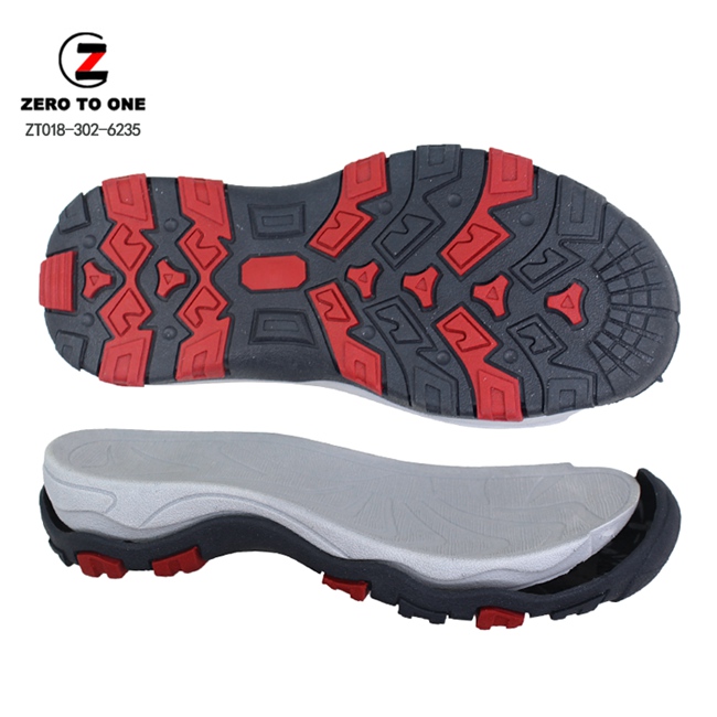 New Toe Top Cover Design OEM Custom Logo Colors EVA MD Phylon Tpr/Rubber Sandal Oustole Sole
