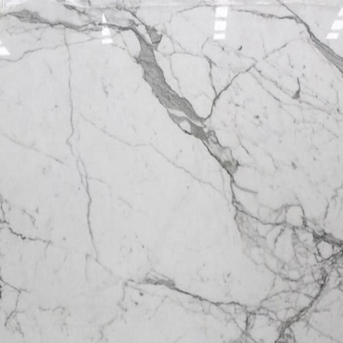 Natürliche Wand- und Bodenfliesen aus weißem Carrara-Marmor