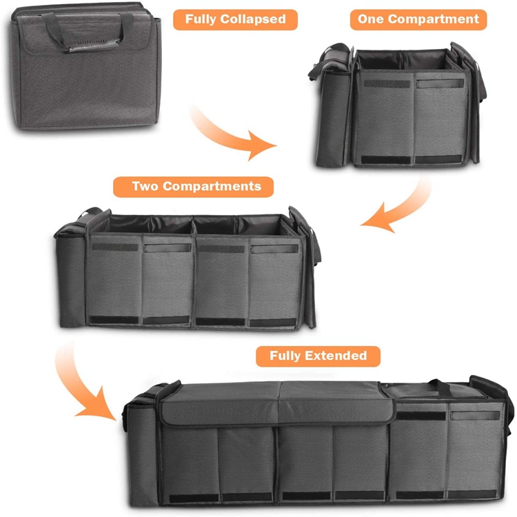 Collapsible Car Trunk Organizer