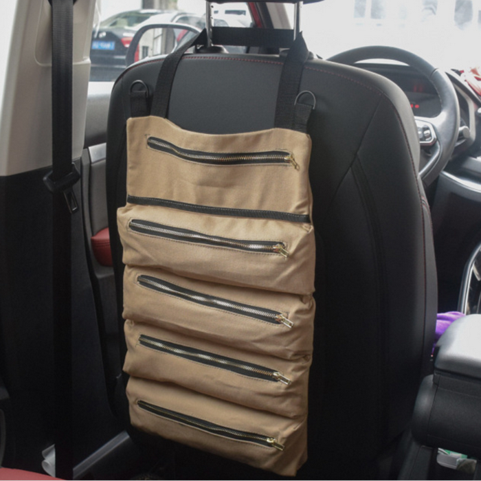car seat back pockets
