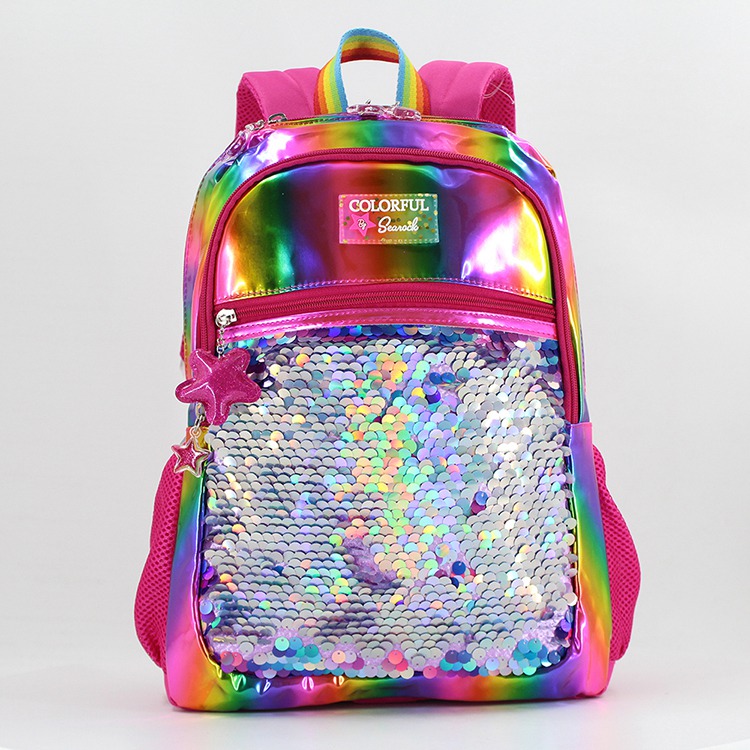 Large Colorful Gradient Kids Backpack