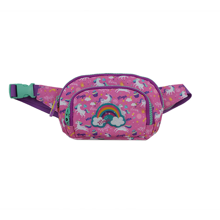 Kids Small Cute Pattern Polyester Function Waist Bag