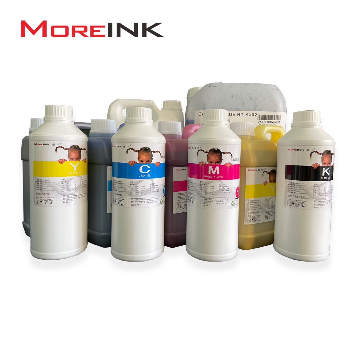 Moreink Suit For Epson Dx5/dx7 Printheads Direct Printer Acid Ink