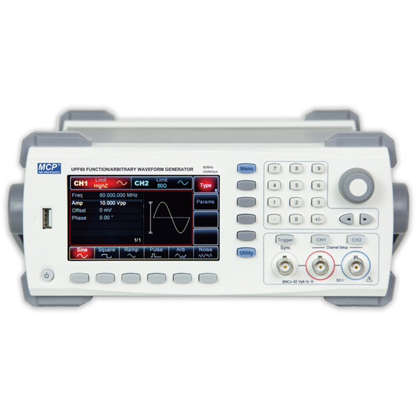 UPF SERIES DUAL CHANNEL DDS FUNCTION GENERATOR WITH ARBITRARY FUNCTION