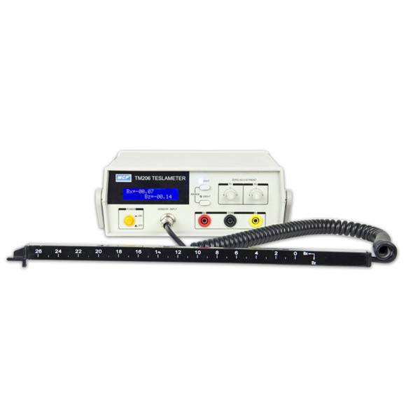 TM206 BIAXIAL PROBE TESLAMETER WITH ANALOGUE OUTPUT FUNCTION