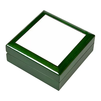 4.25inchx4.25inch Wooden Jewelry Box For Sublimation