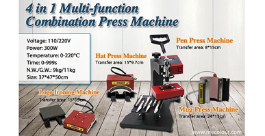 4 In 1 Multi Function Combination Press Machine