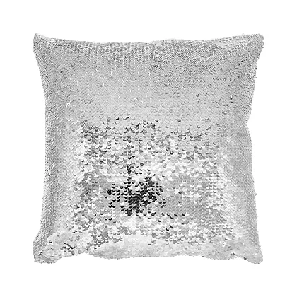 Sublimation Sequin Magic Pillow Case Silver