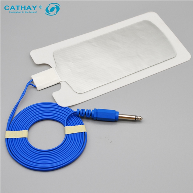 Disposable ESU Grounding Pads Adult Monoploar Electrosurgical with Vallylab REM Connector