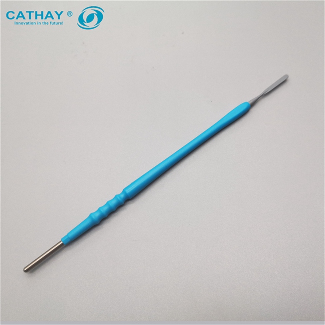 Disposable Coated With Teflon Extended Blade Electrodes Compatible Mostly Electrosurgical Generators