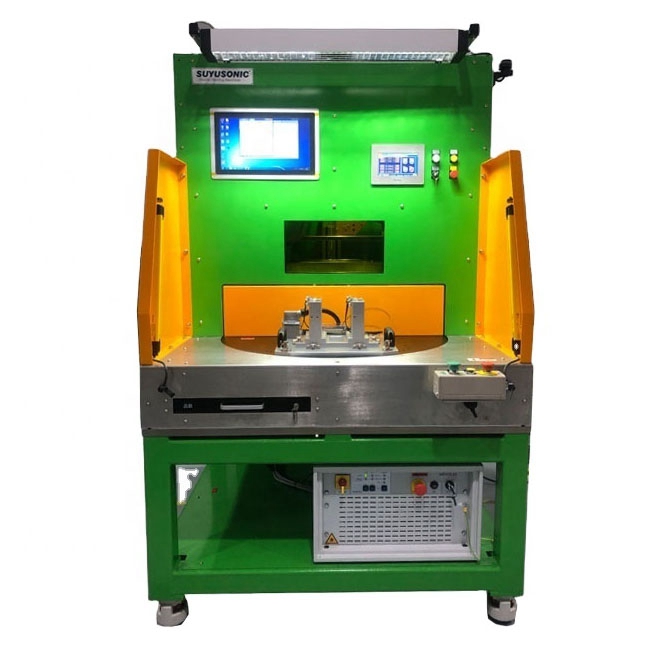 Estación de trabajo automática no estándar de la soldadura por láser de la estación del doble de la placa giratoria de la máquina de soldadura
