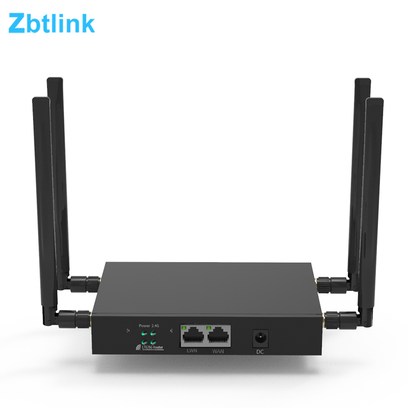 4G LTE 300Mbps 2.4G Industrial Router Dtu Rs232 RS485 1*WAN 1*LAN  