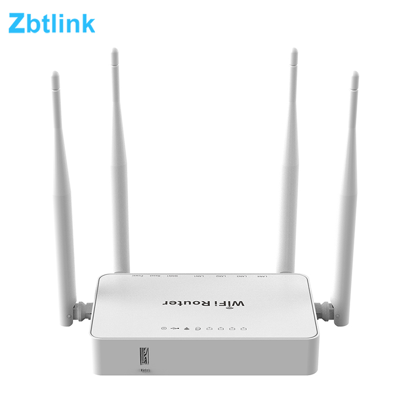 300Mbps 2.4G Wireless 4 Antennas Wifi Wireless Router For Home Office Usage