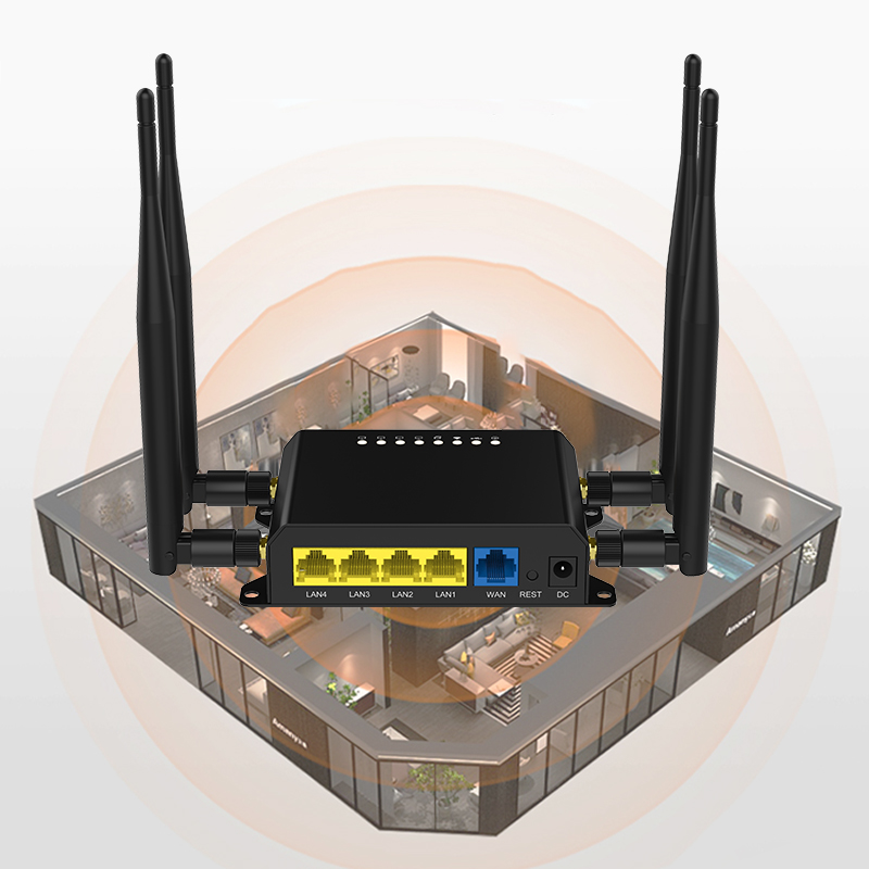 Router wireless chipset 4G LTE 300Mbps 2.4G MTK7620A buono per uso domestico/ufficio