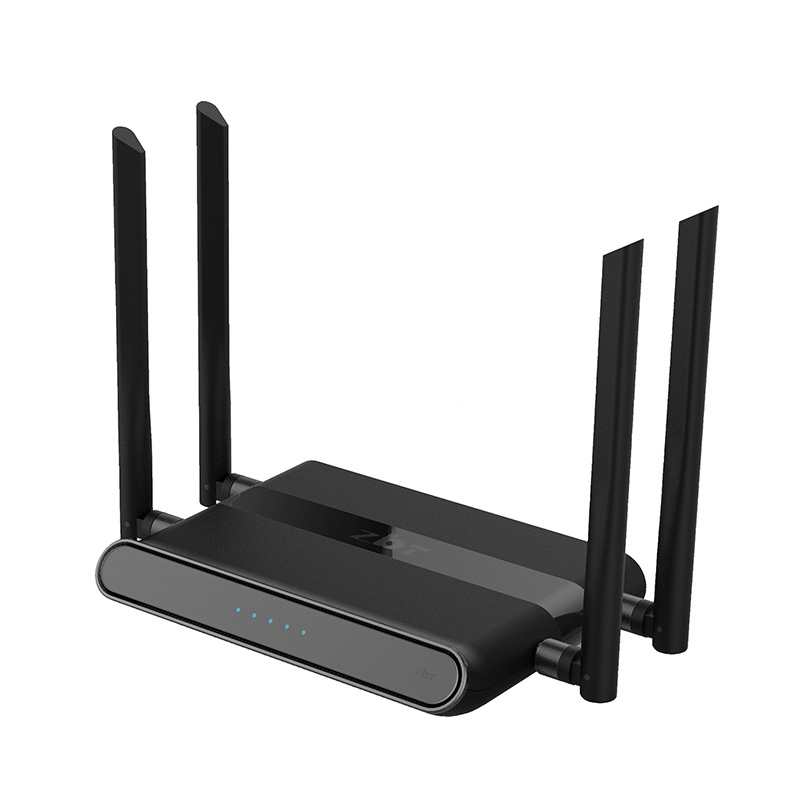Home 1200Mbps Dual Bands 4G LTE Wireless Router Good Price Plastic Shell
