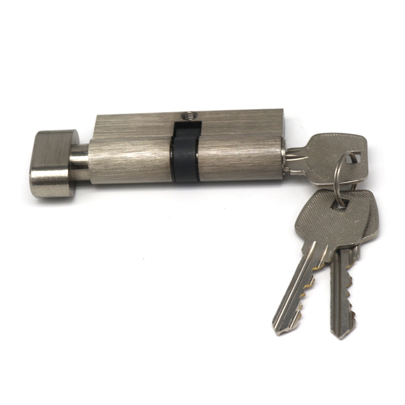 Door Cylinder Lock With Computer Keys Double Open Door Lock Cylinder