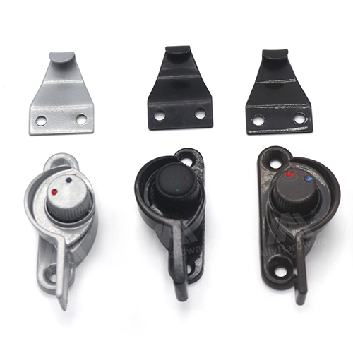 Wholesale easy to install safety aluminum alloy crescent lock for sliding window accessory