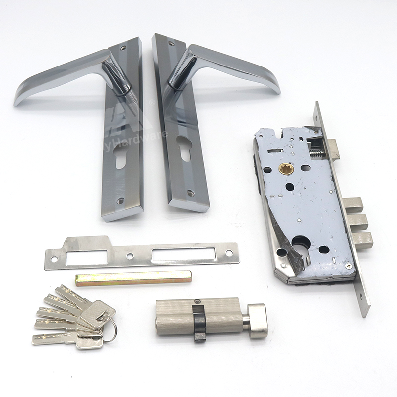 Mortise lever lockset hardware door lock mortice handle locks body