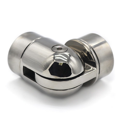 Stainless Steel adjustable stair glass tube connector