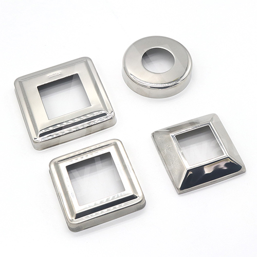 Wholesale stainless steel 304 glass handrail railing flange cover