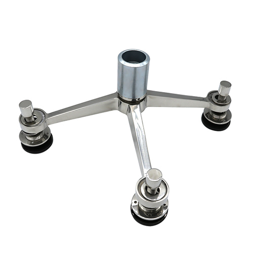 Safety 3arms stainless steel spider glass connector