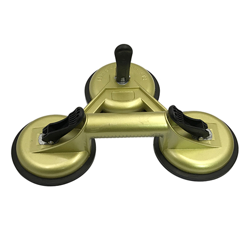 Heavy Duty Three-plate Cups Silicone Glass Suction Cup Lifter for Lifting Moving Glass