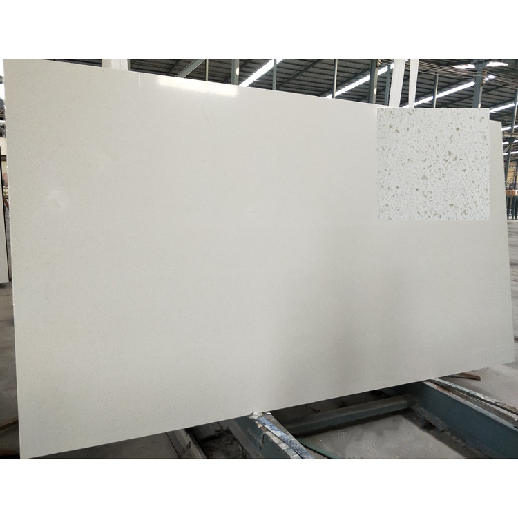Crystal White Manufactured Quartz Stone ALQ2051