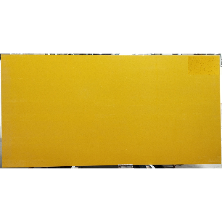 Regular Style Galaxy Yellow Compound Quartz Stone ALQ2045