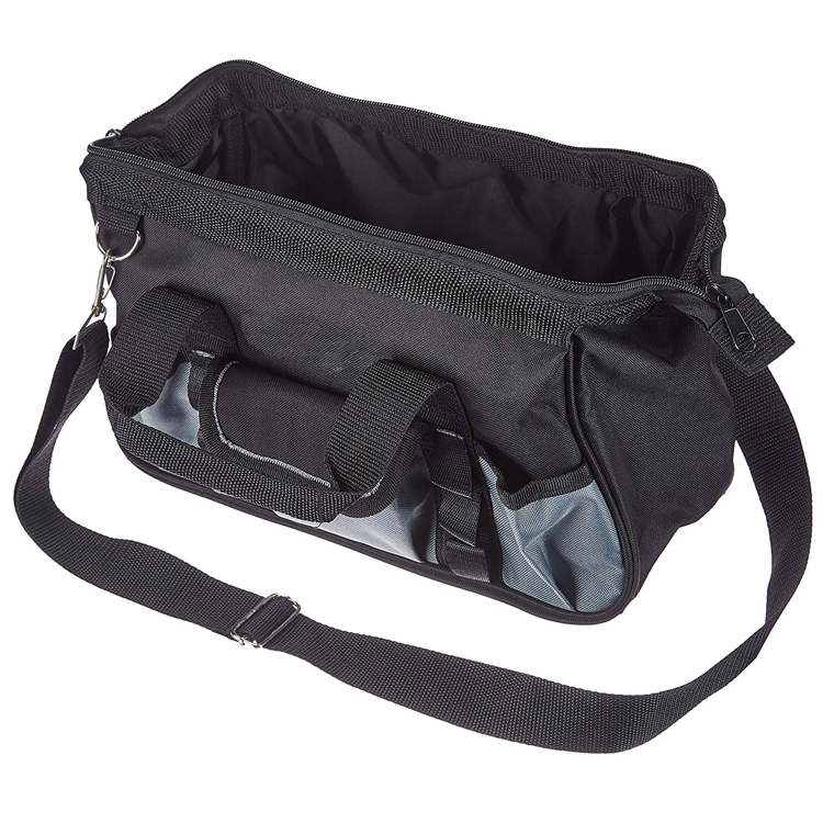 Wide Mouth 12 Inch Heavy Duty Custom Electrician Tool Bag Pouch