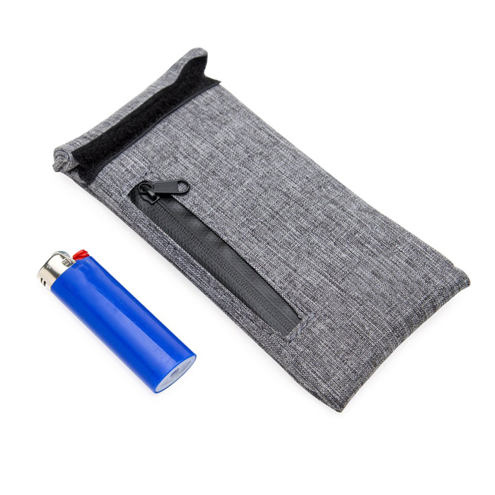 Small Smell Proof Bags Pouch Carbon Fiber Bag For Smoking Pipe