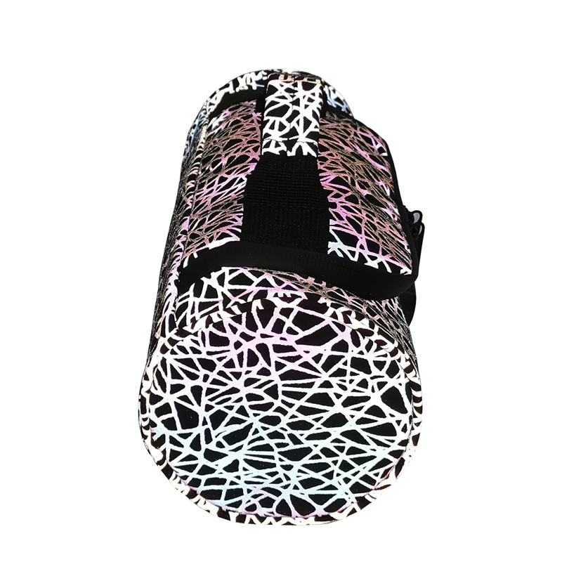 Amazing Shining Special Reflective Fabric Custom Odorless Weed Stash Smell Proof Bag with Lock