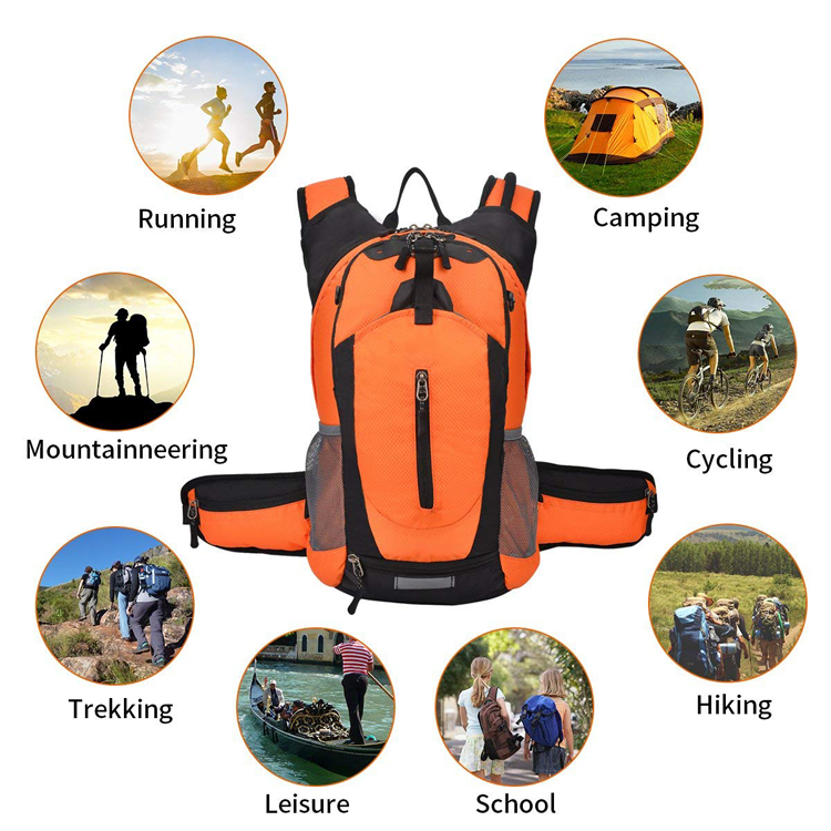 Outdoor Camping Hiking Bicycle Bike Cycling Backpack