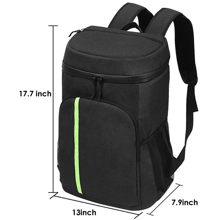 Lightweight Soft Insulated Leakproof Lunch Cooler Bag Backpack For Picnic Hiking