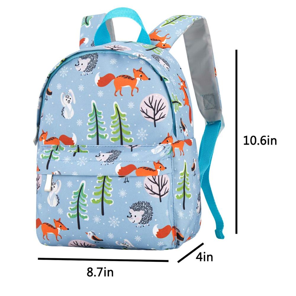 Promotion Animal Full Printed Polyester School Backpack Cute Bag For Girls