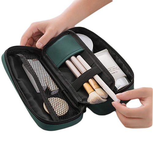 Makeup Brush Organizer Cosmetic Pouch Bag for Travel Toiltries Bags Women