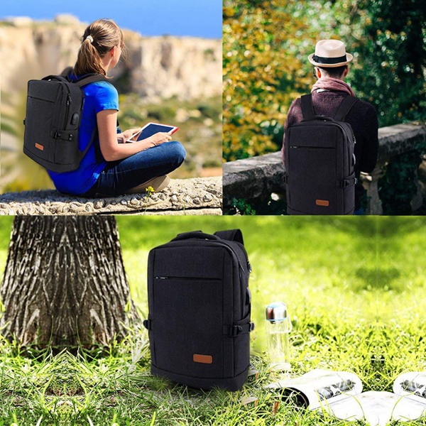 Hot Sale Laptop Notebook Travel Backpack For Men Women With USB Charging Port Laptop Backpack Bag