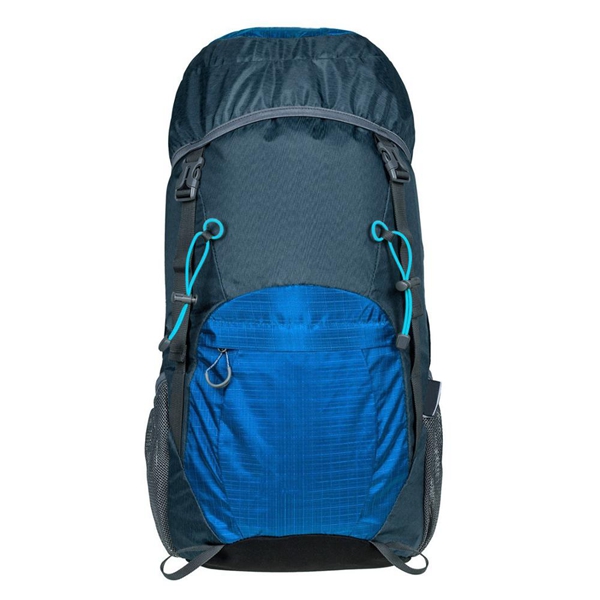 Outdoor Camping Hiking Climbing Backpack Wholesale Durable Lightweight Waterproof Polyester Customized Unisex PU Coating