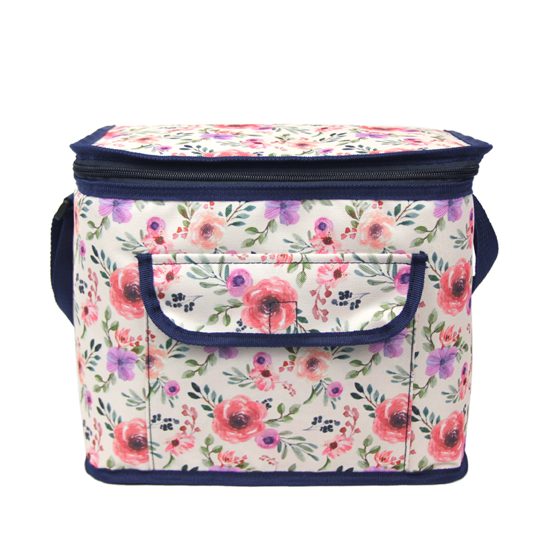 Wholesale portable Insulated cooler Bag with shoulder strap Thermal Food cooler lunch Bag OEM ODM Custom