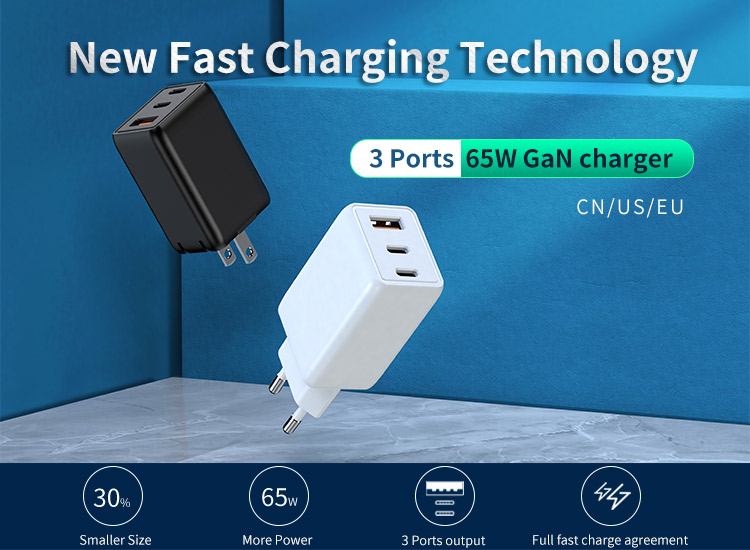 TC-059 Amazon Hot Sale mobile phone 45w gan pd fast charger for cell phone