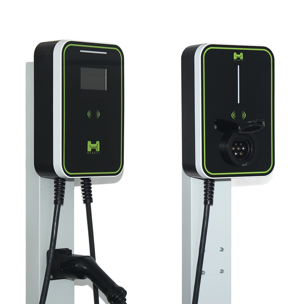 32A 7KW EV Charger Station With Type 2 Socket For Electric Vehicle