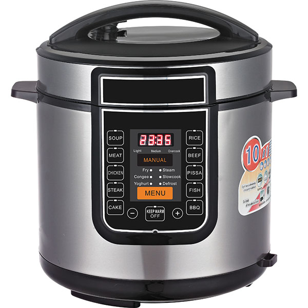 LG-20 Chinese Supplier High Quality 5 L/6 L Computer  Stainless Steel Electric Pressure Cooker