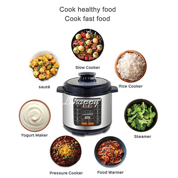 6L Multi Purpose Electric Pressure Cooker