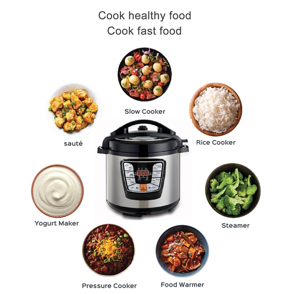  Large Commercial Electric Pressure Cooker