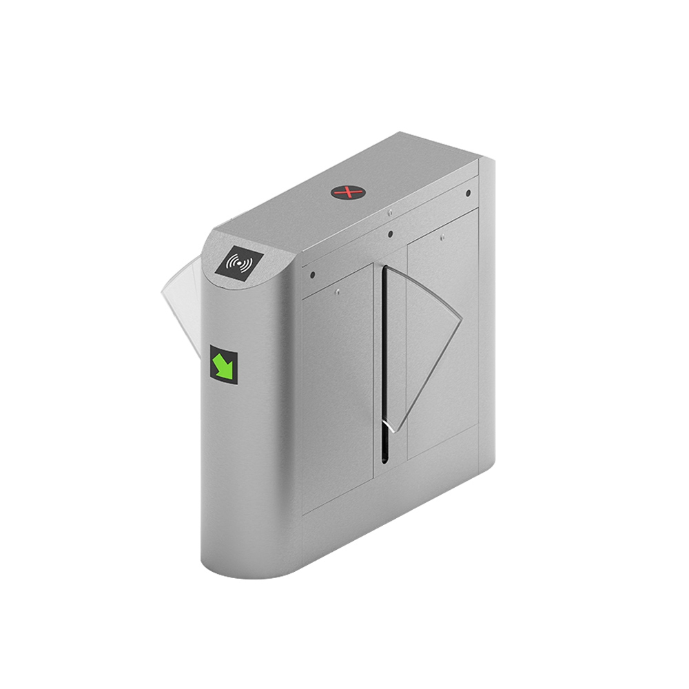 304 Stainless Steel Flap Barrier Access Control System Turnstile Gate