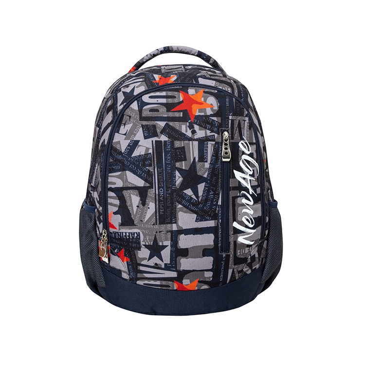 Large Capacity Stars and Letter Large Capacity Polyester School Backpack