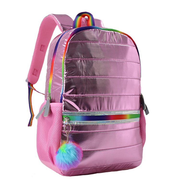 New Design Large Capacity Special Quilt Fabric Kids Backpack School Backapck