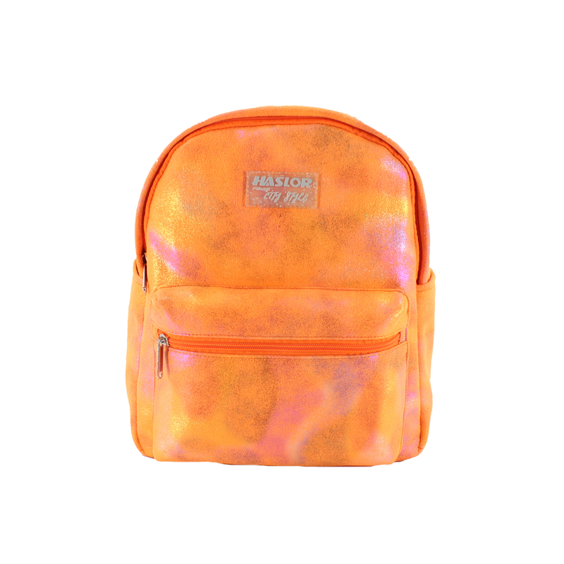 Orange Backpack Kindergarten Bags For School Kids Backpack