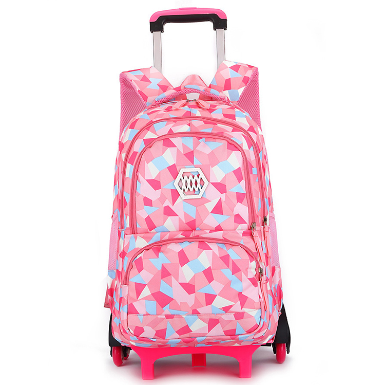 Wholesale trolley Children School Backpack with wheels,School Trolley Bag,Trolley School Bag